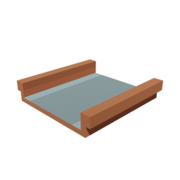 Bridge Center Wood Round